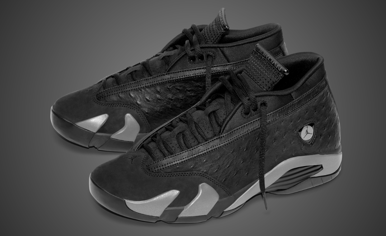 Air Jordan 14 Retro Low Black Pack