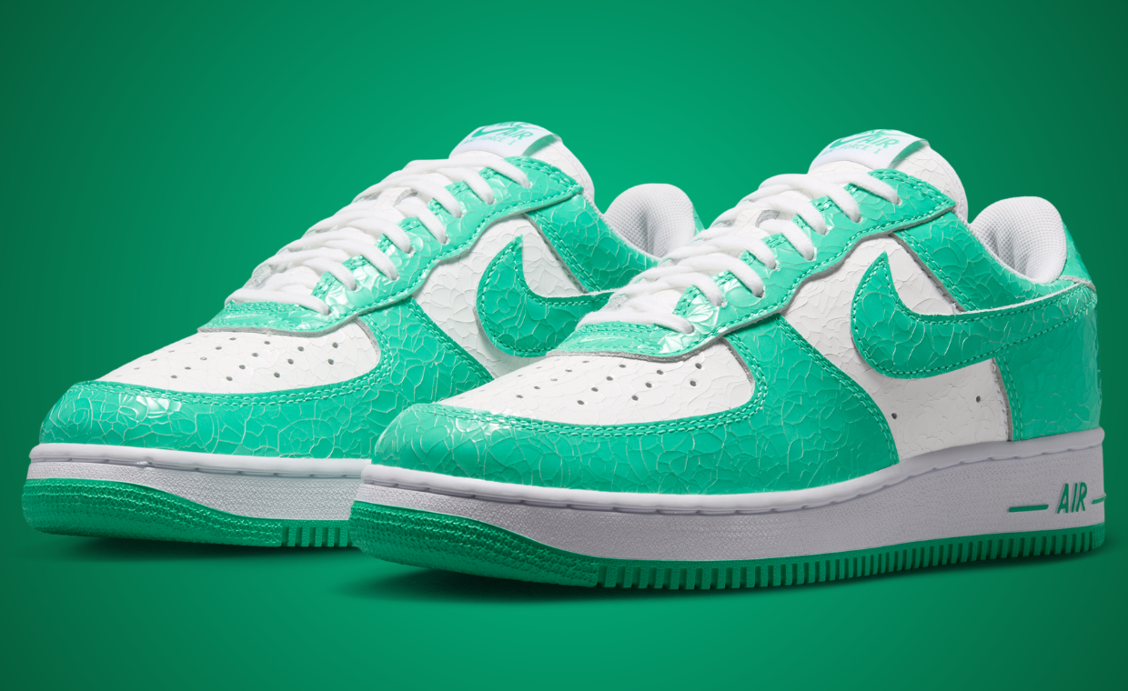 Nike Air Force 1 '01 Cracked Leather Menta