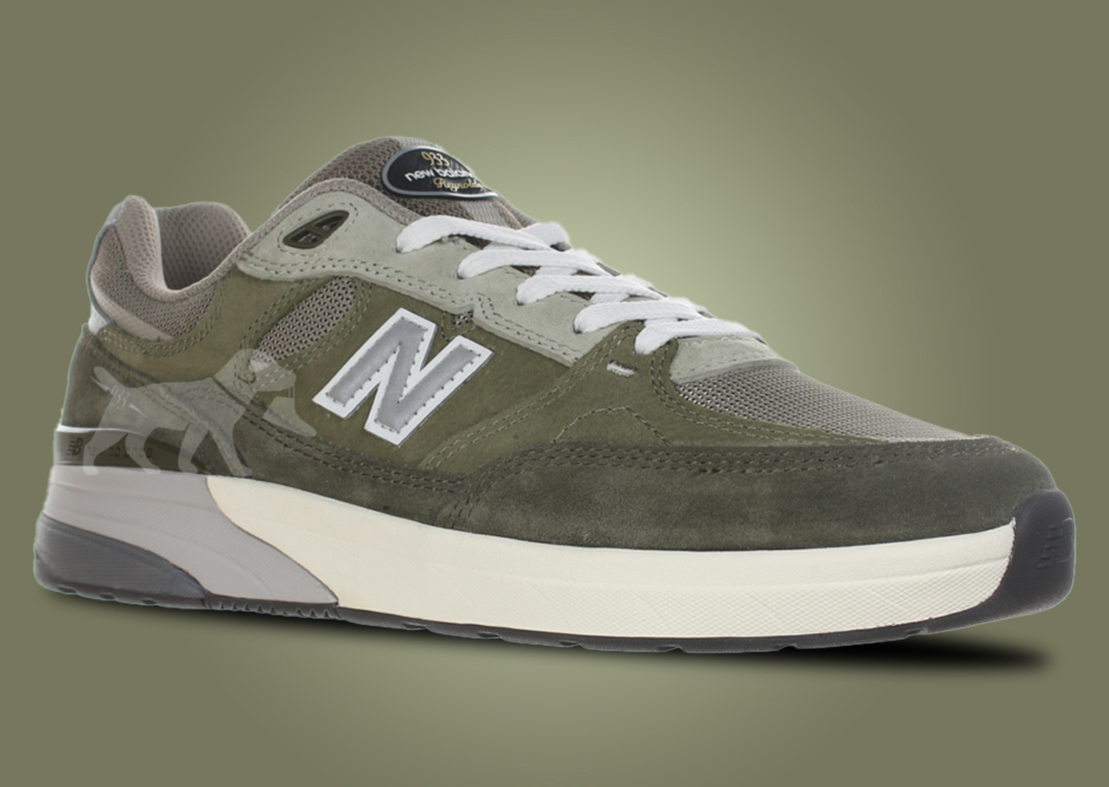 New Balance Numeric Andrew Reynolds 933 Olive Angle