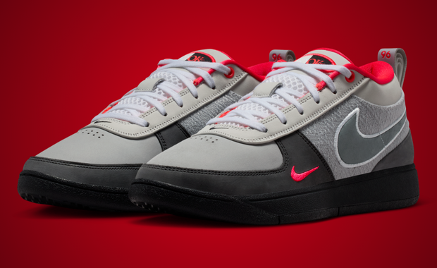Nike Book 1 Air Max 95 Wolf Grey Solar Red