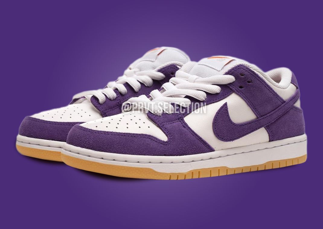 This Nike SB Dunk Low Comes In Court Purple Gum