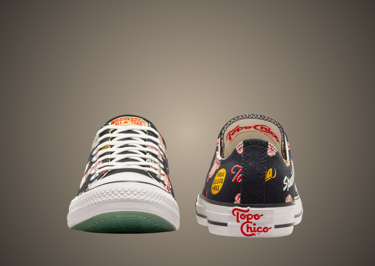 Topo Chico x Converse Chuck Taylor All-Star Ox Front & Back
