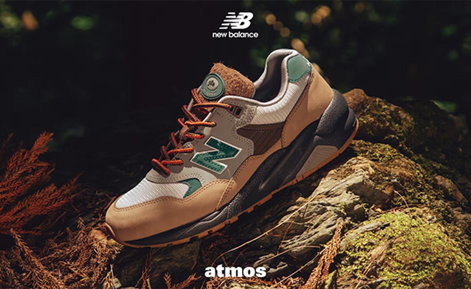 The atmos Tokyo x New Balance 580 Wood Escape Releases June 2024