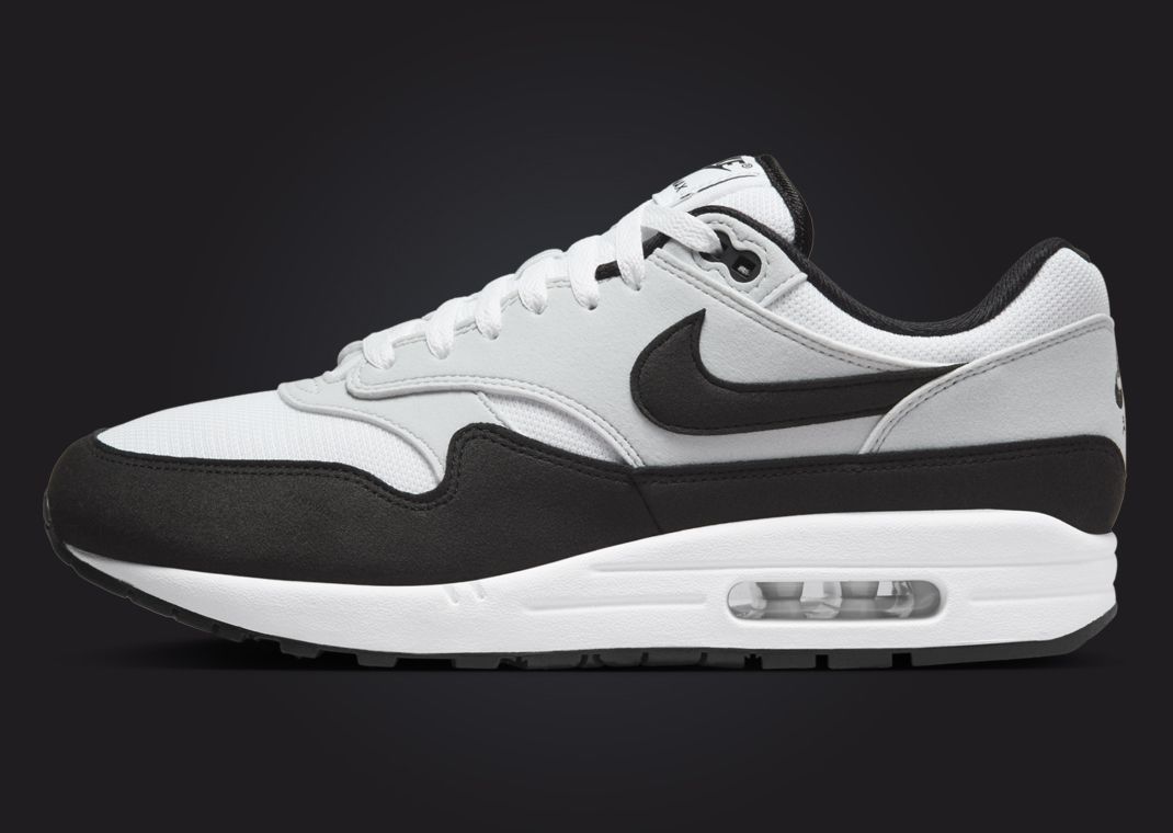 The Nike Air Max 1 White Black Releases January 2024