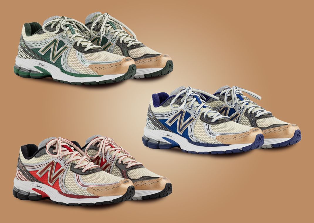 The Aime Leon Dore x New Balance 860v2 Collection Releases April 6th
