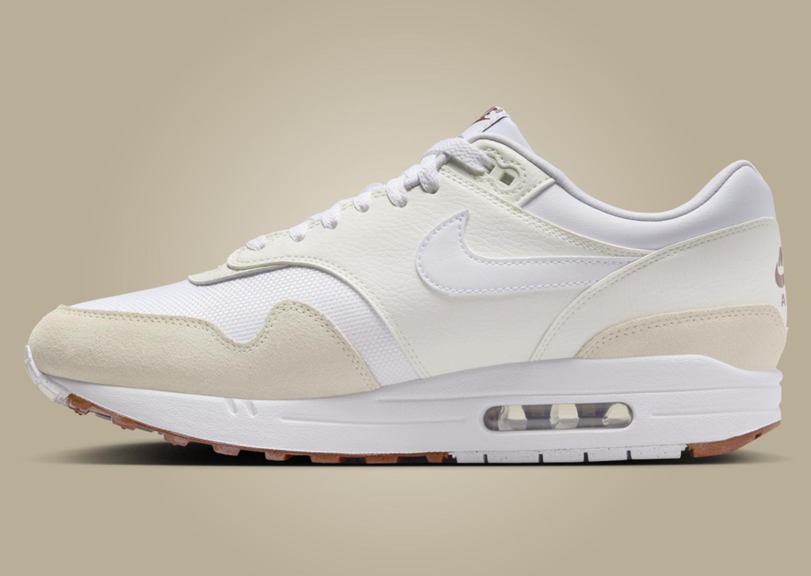 Nike Air Max 1 Sail Coconut Milk Medial Right