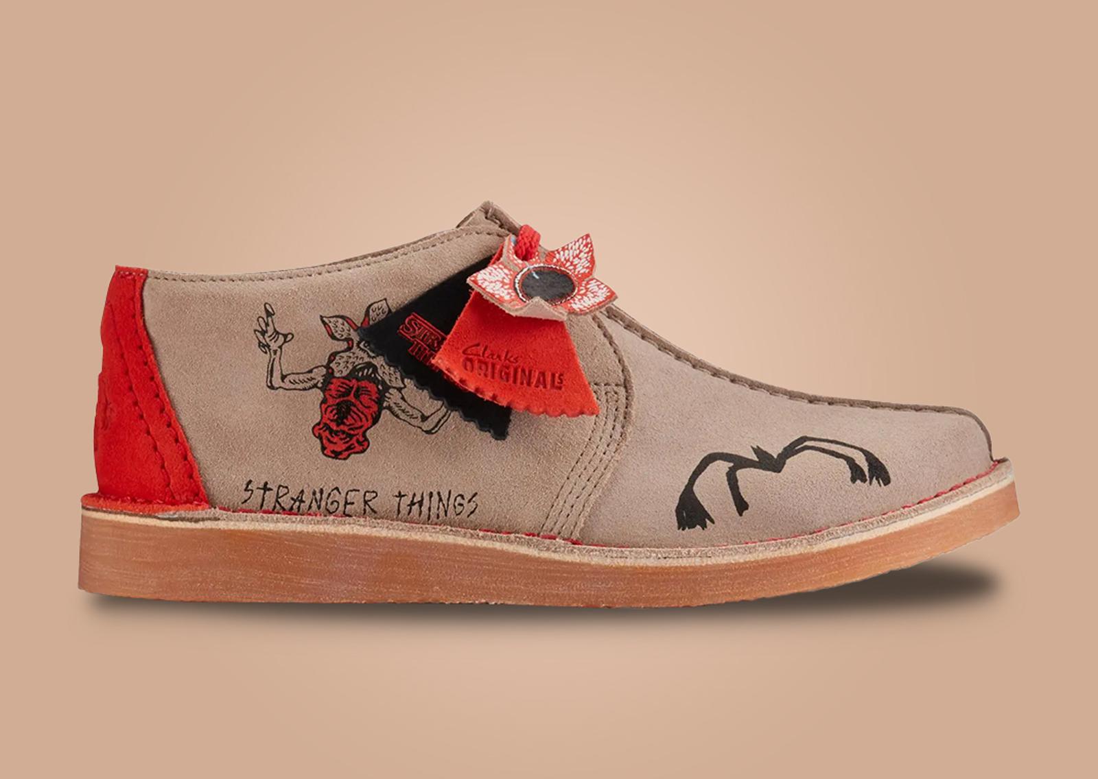 Stranger Things x Clarks Desert Trek (GS) Lateral