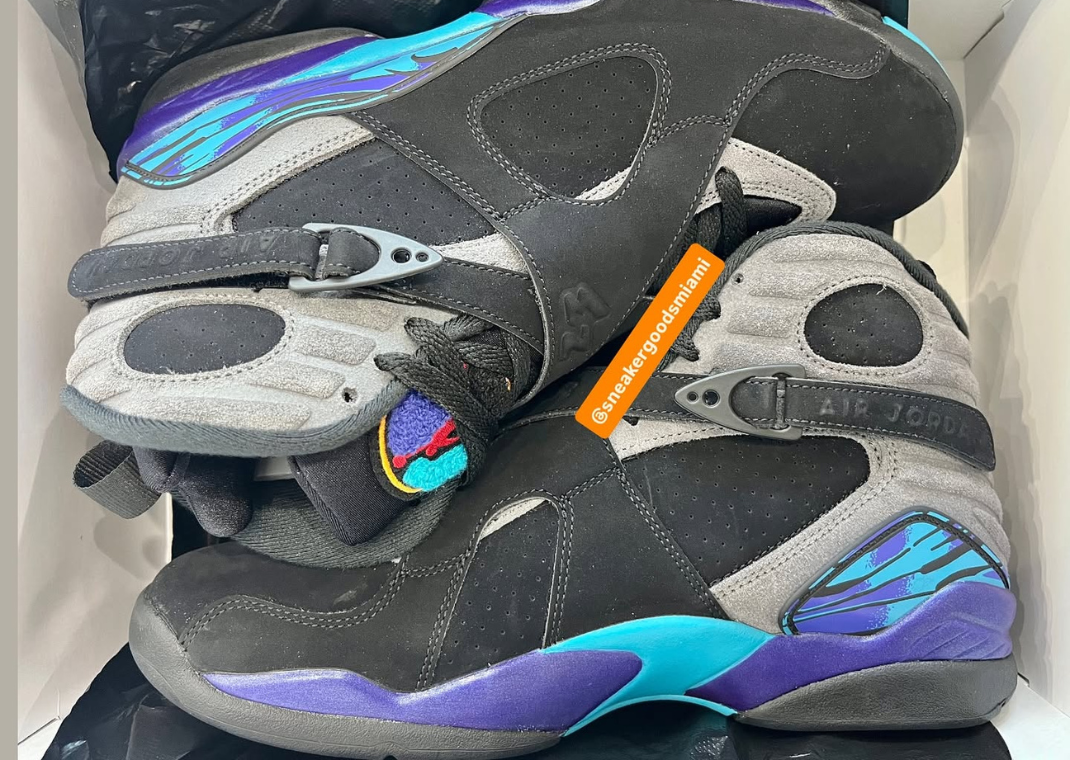 The Air Jordan 8 Retro Aqua Releases July 2025