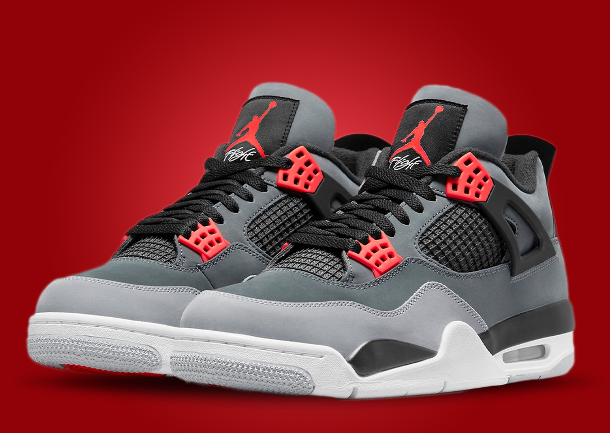 The Air Jordan 4 Retro Infrared Is Almost Here