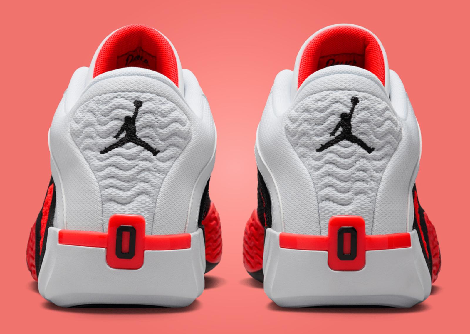 Jordan Tatum 2 Red Cement Heel