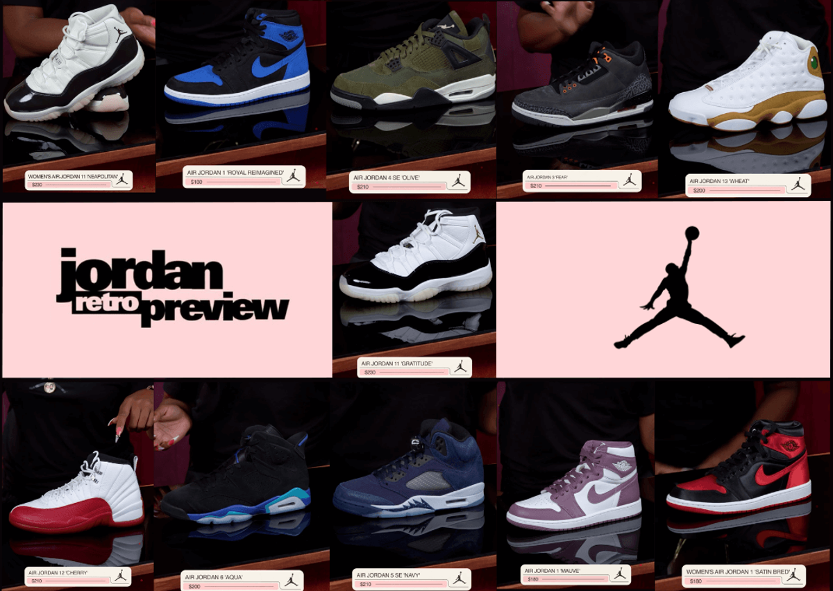Latest women's Nike Air Jordan university 5 Releases & Next Drops