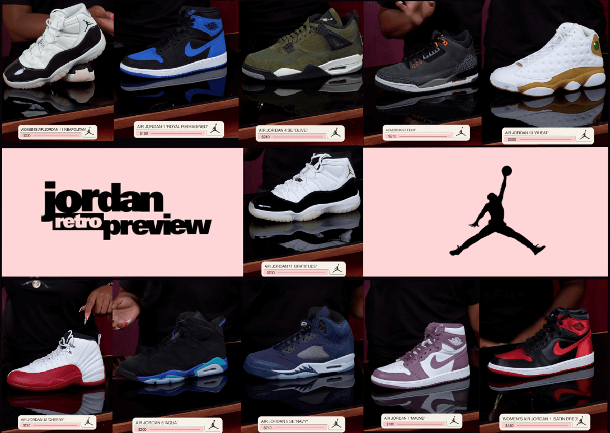 Jordan shoes 1 through 12 hotsell