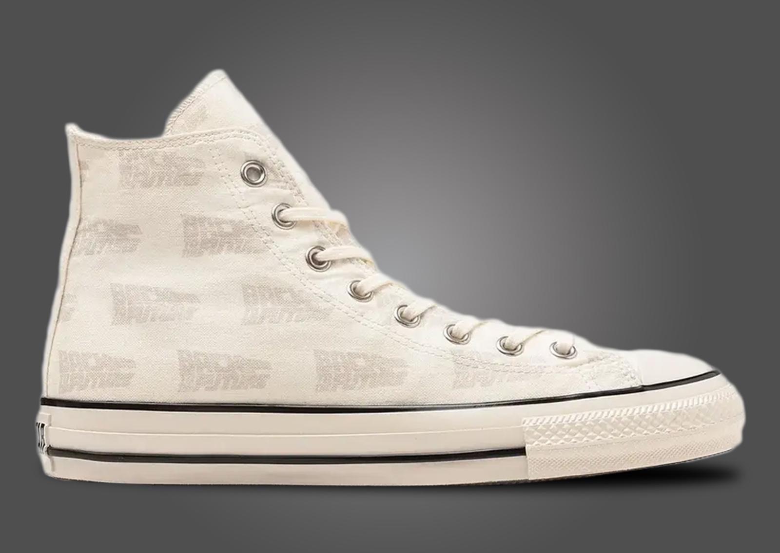 Back To The Future x Converse Chuck Taylor All-Star US Hi Logo White Lateral