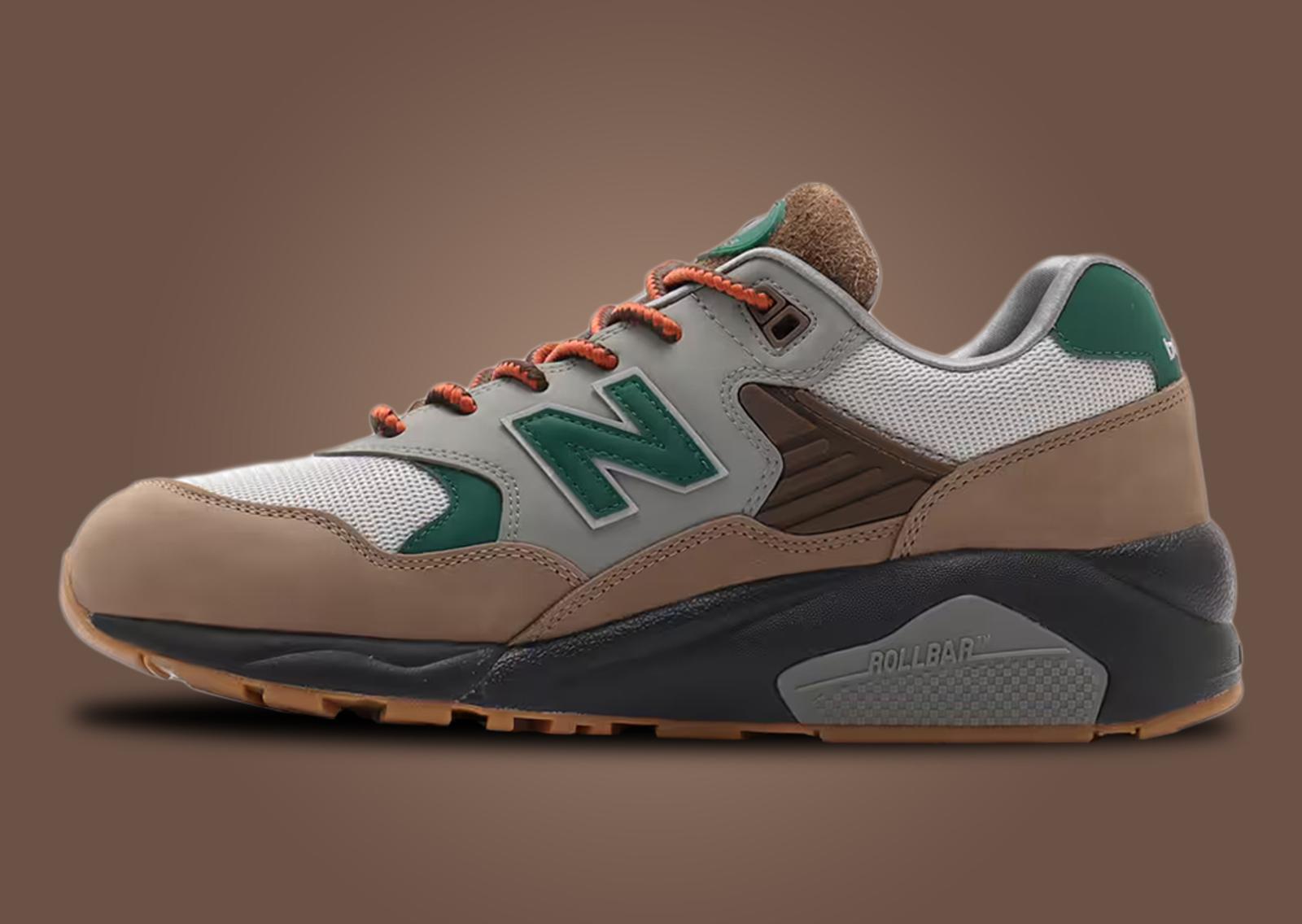 atmos Tokyo x New Balance 580 Wood Escape Medial