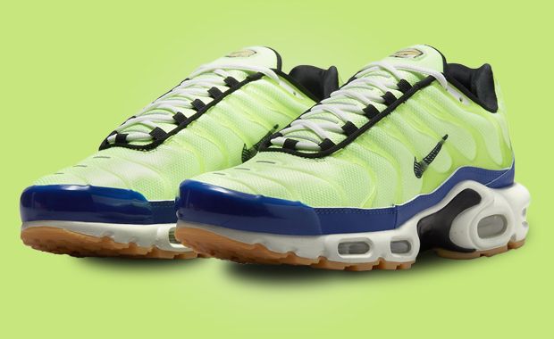 Air max plus 2025 white and green