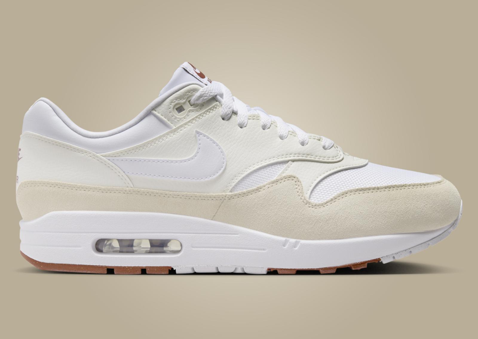 Nike Air Max 1 Sail Coconut Milk Lateral Right