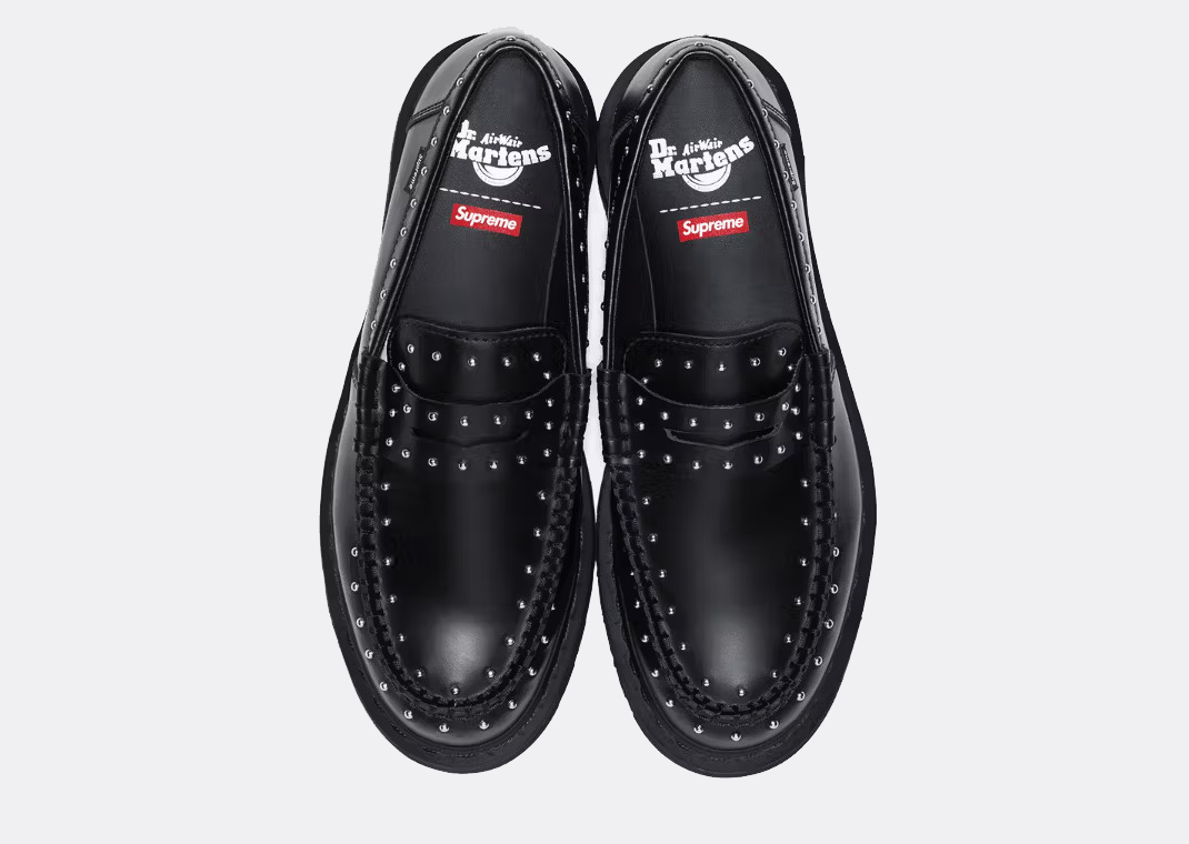 Supreme Dr. Martens Studded Penton Loafer (SS25) - $198