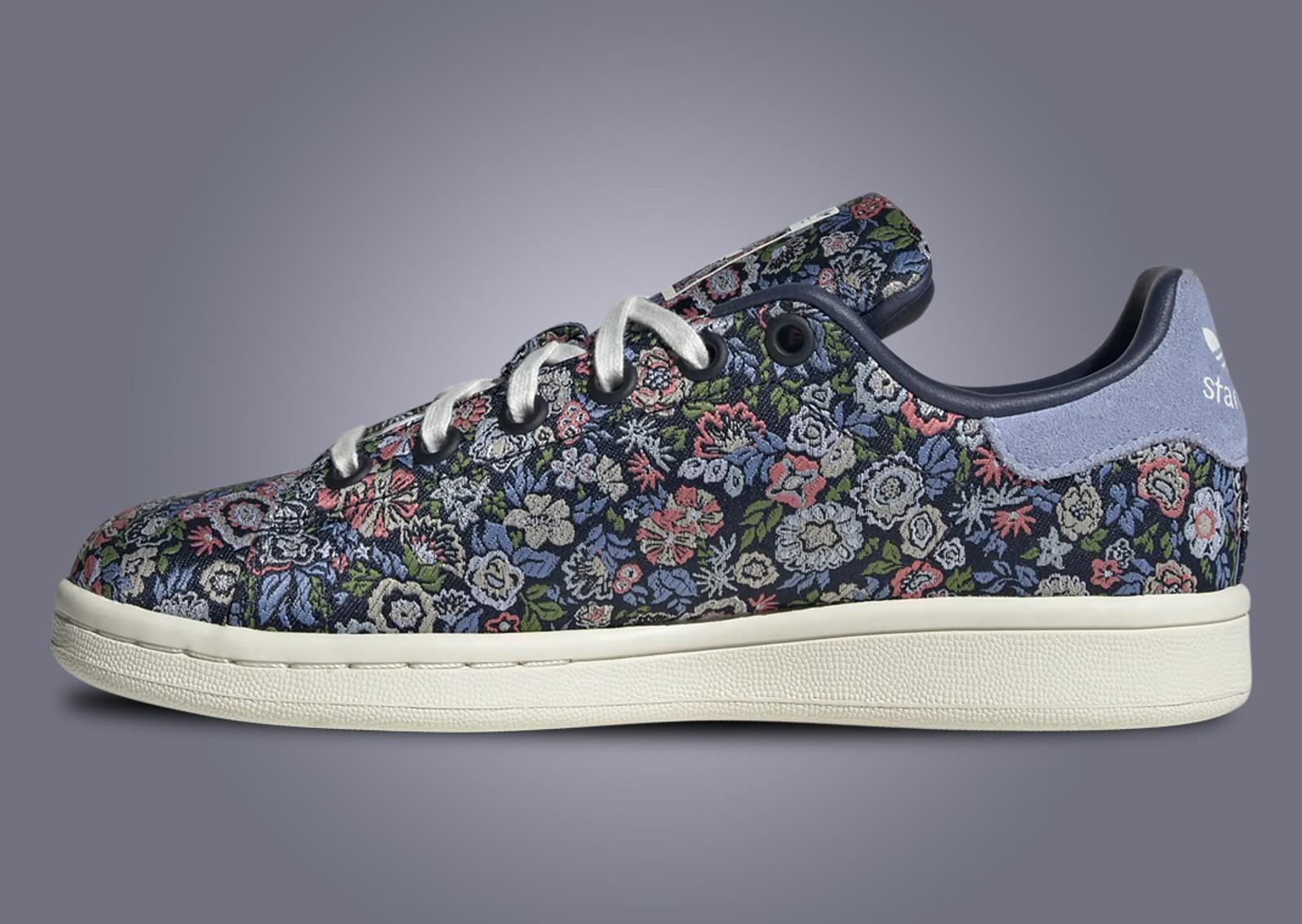 Liberty of London x adidas Stan Smith (GS) Medial