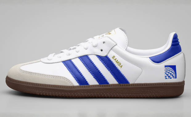 United Airlines adidas Samba