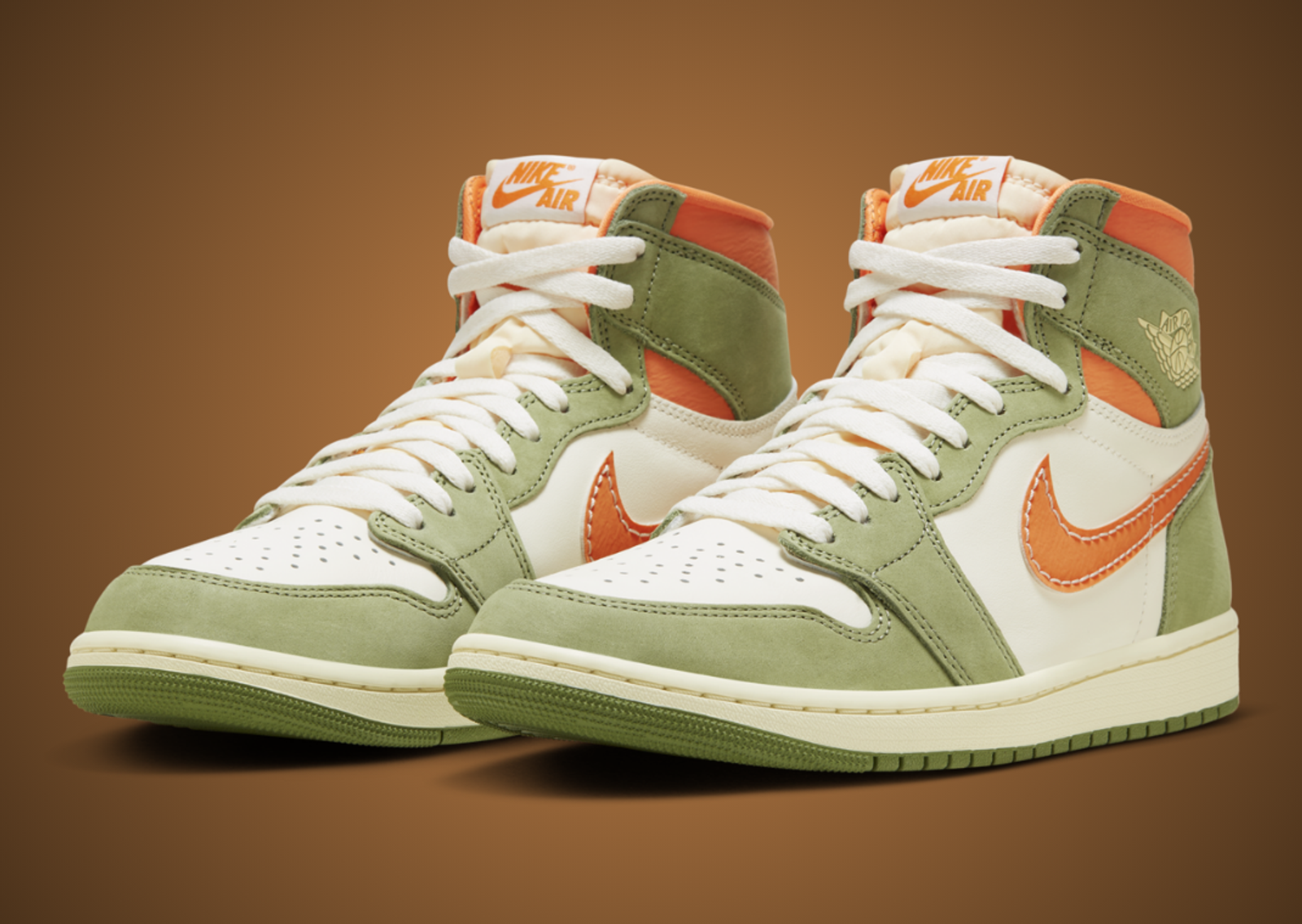 Air Jordan 1 Retro High OG Craft Celadon Angle