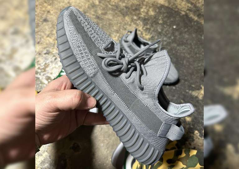 adidas Yeezy Boost 350 V2 Steel Grey Lateral