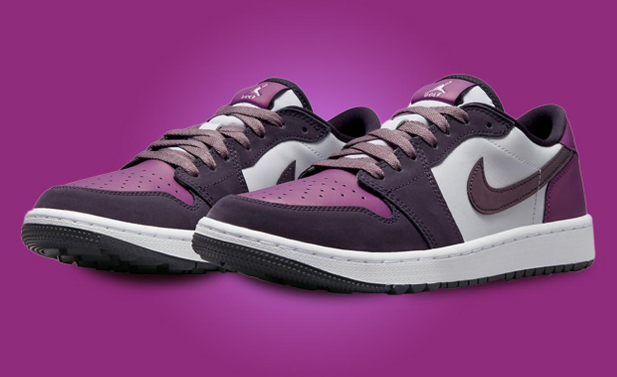 Hit A Hole In One With The Air Jordan 1 Low Golf Cave Purple