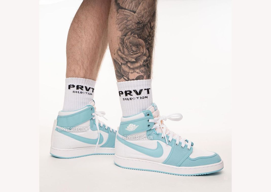 Official Look At The Air Jordan AJKO 1 High Bleached Aqua