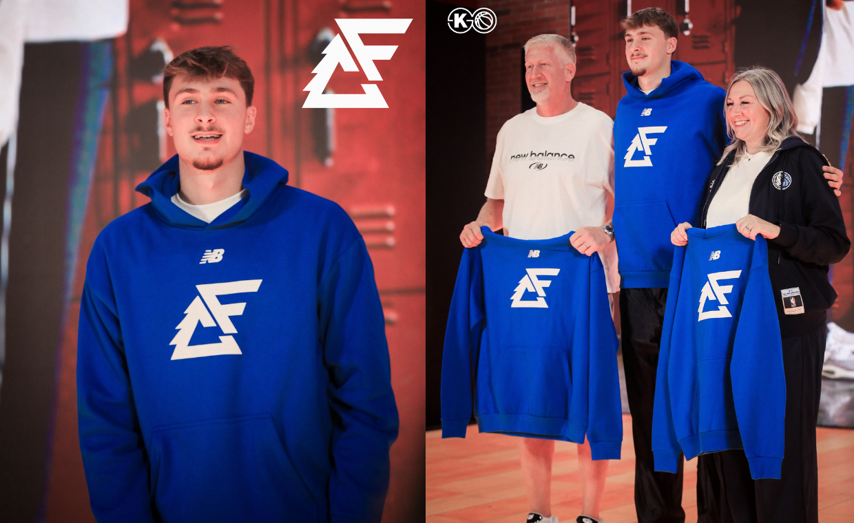 New Balance Cooper Flagg Signature Logo