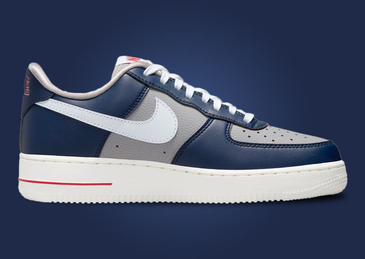 Nike Air Force 1 Low Be True To Her School College Navy (W) Medial