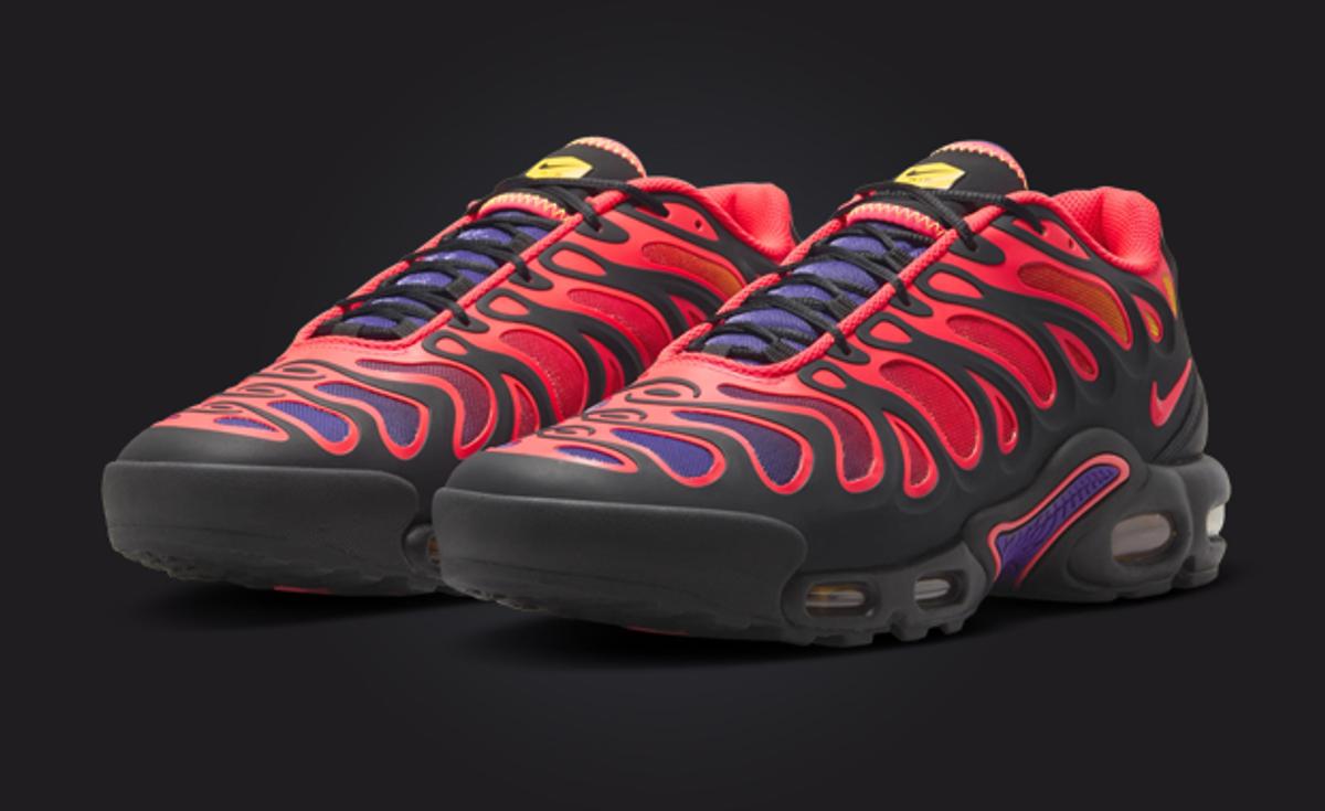 The Nike Air Max Plus Drift Black Bright Crimson Releases February 2024