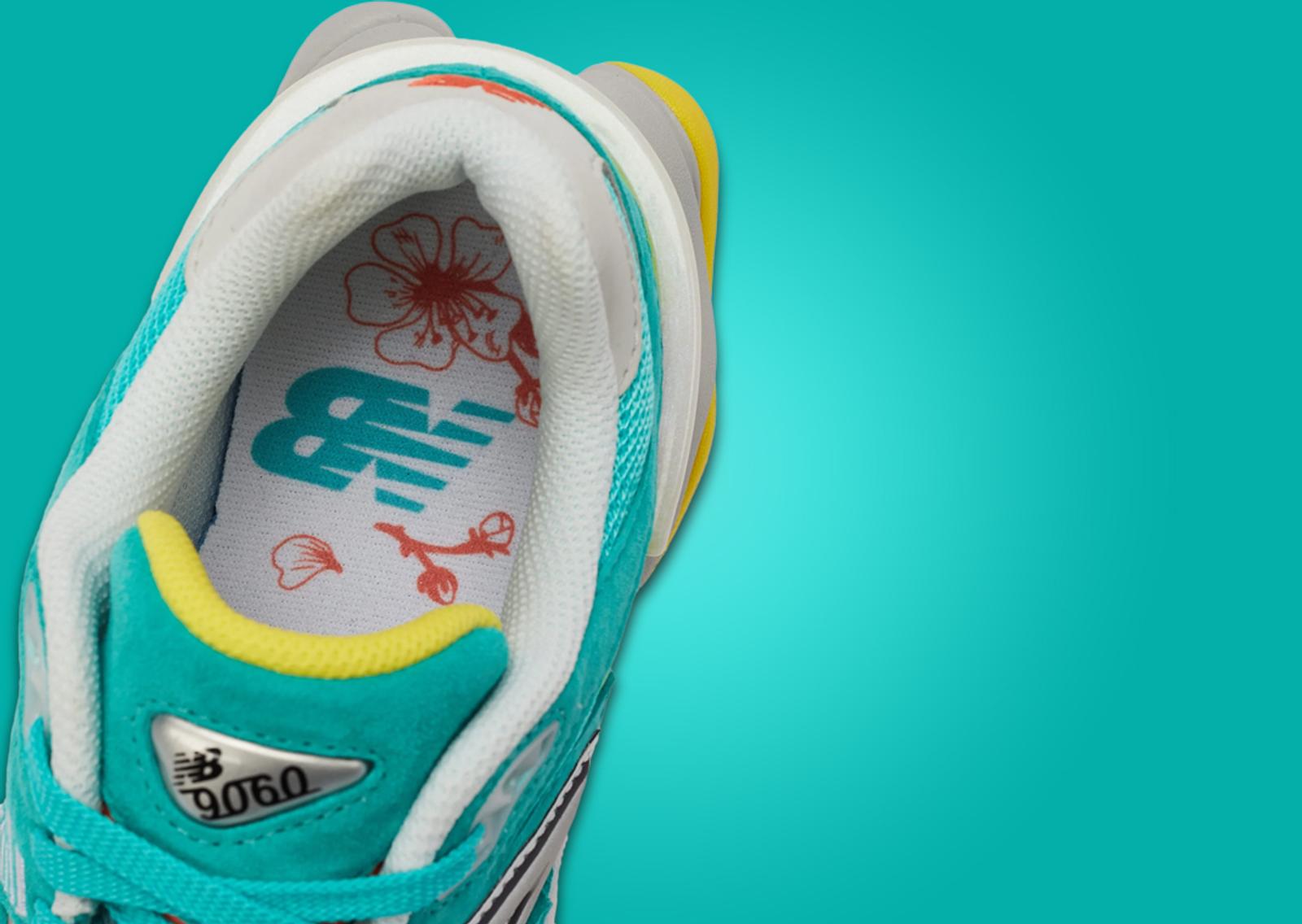 New Balance 9060 Cyan Burst (DTLR Exclusive) Insole