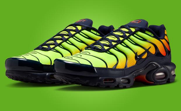 Nike Air Max Plus Lemon Venom Blackened Blue