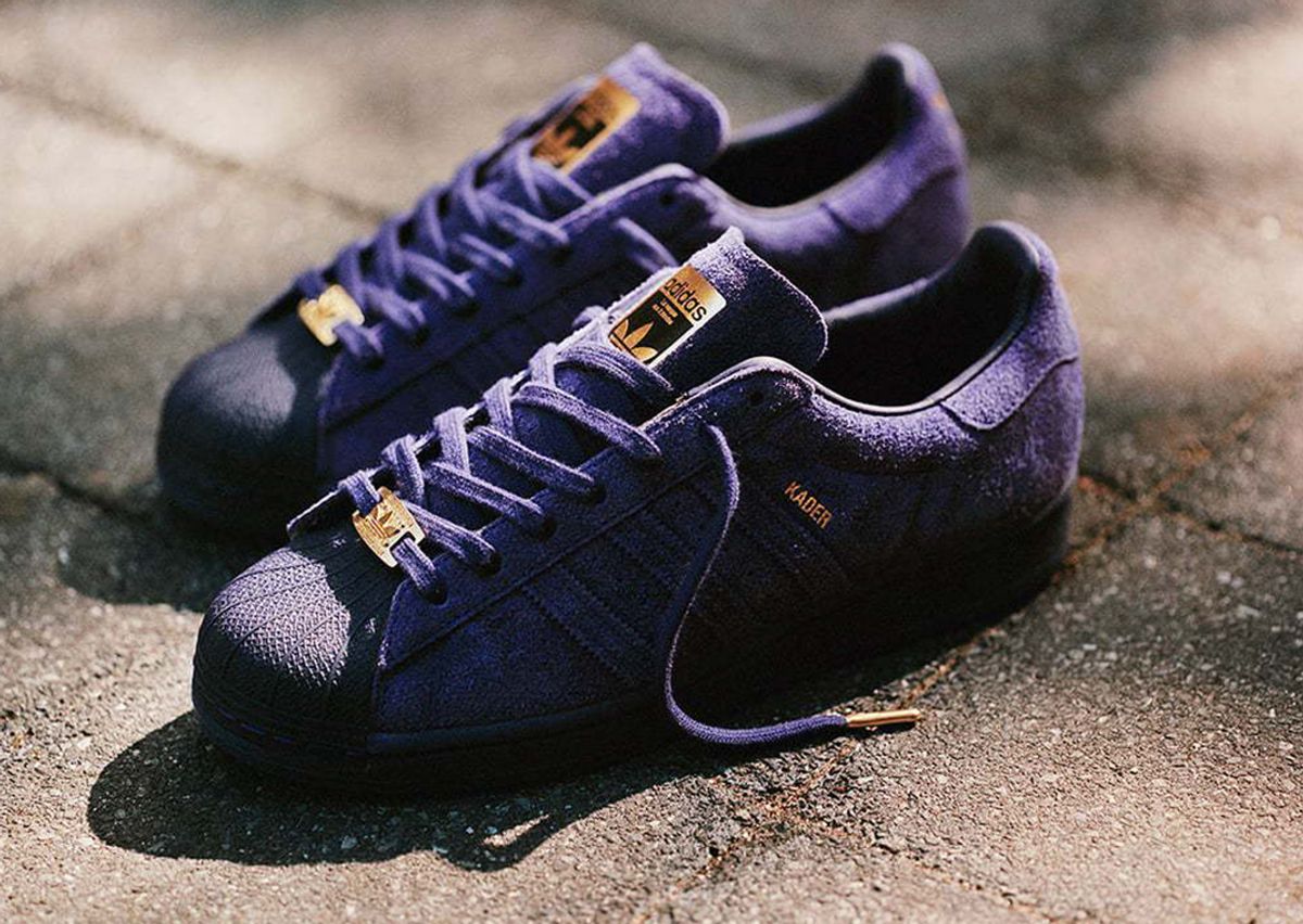 Adidas superstar weave purper Clearance