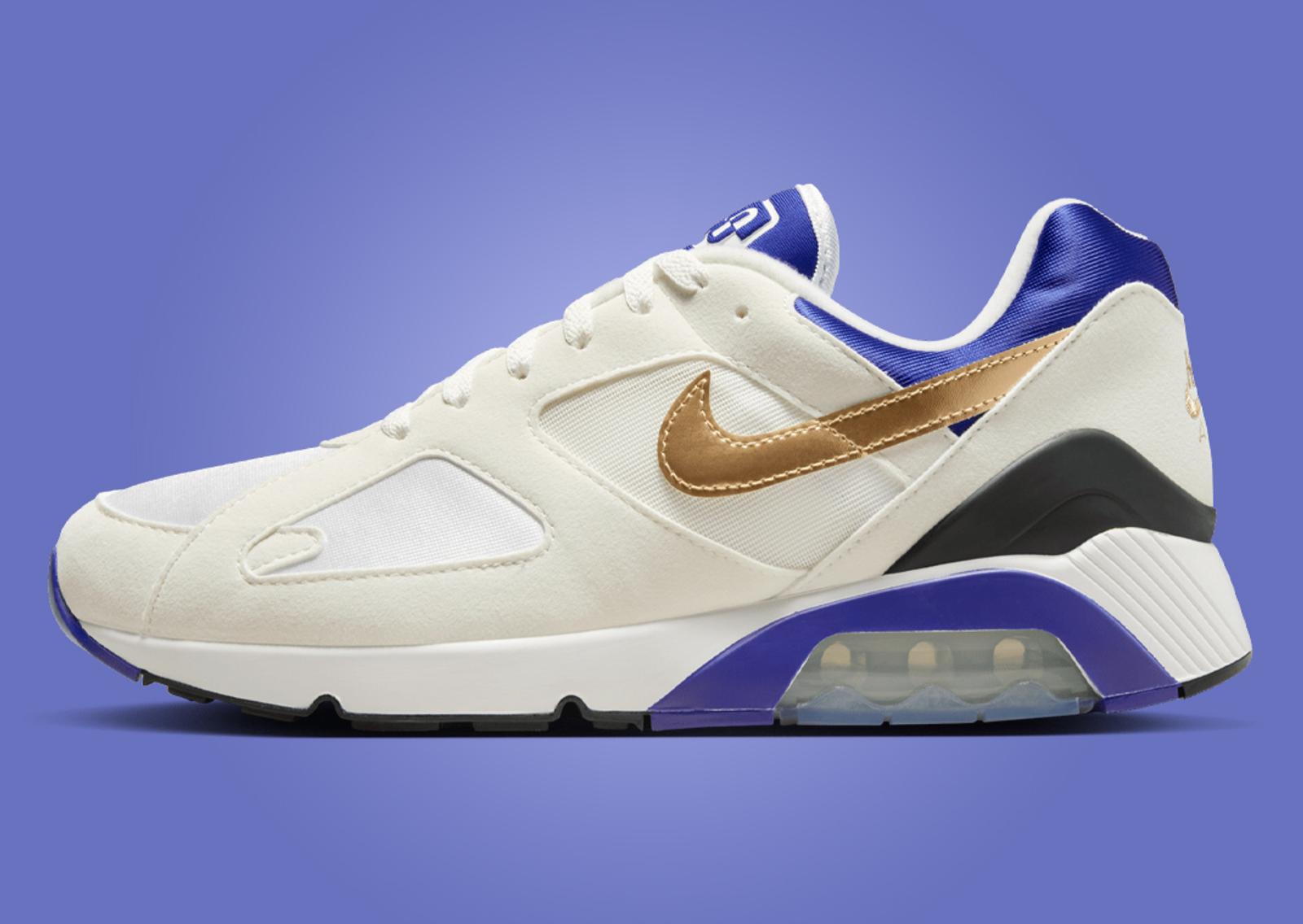 Nike Air 180 Bright Concord Lateral