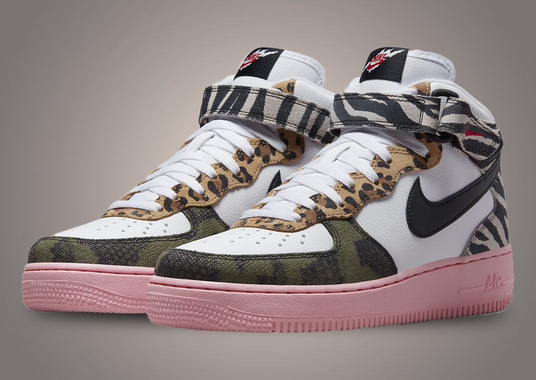 Enter Beast Mode With The Nike Air Force 1 Mid Animal