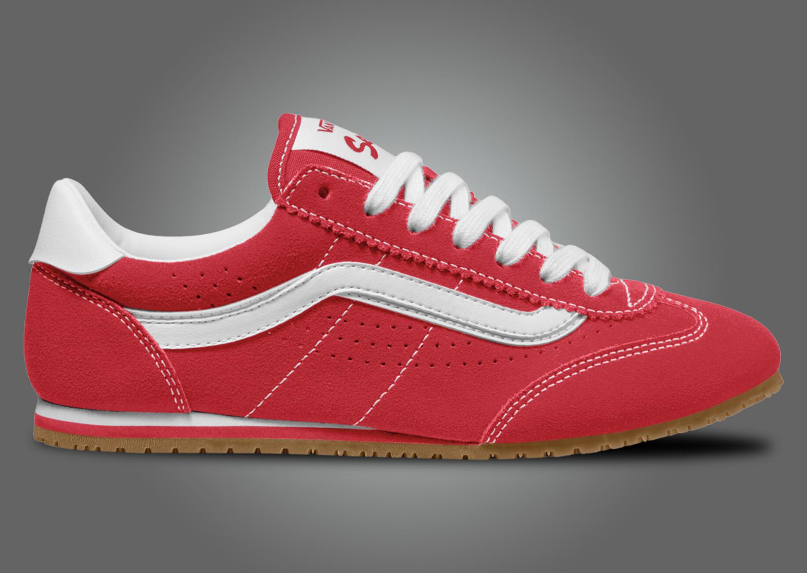 Vans Super Lowpro Racing Red Lateral