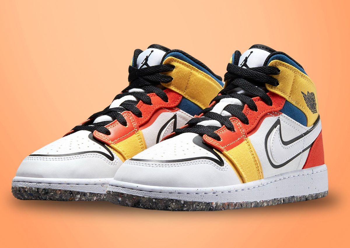 Jordan 1 multicolor mid Clearance