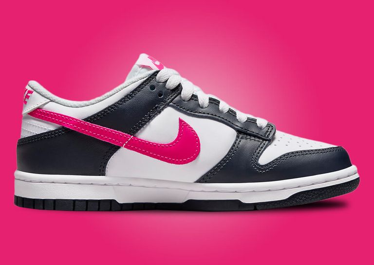 The Kids' Exclusive Nike Dunk Low Dark Obsidian Fierce Pink Releases ...