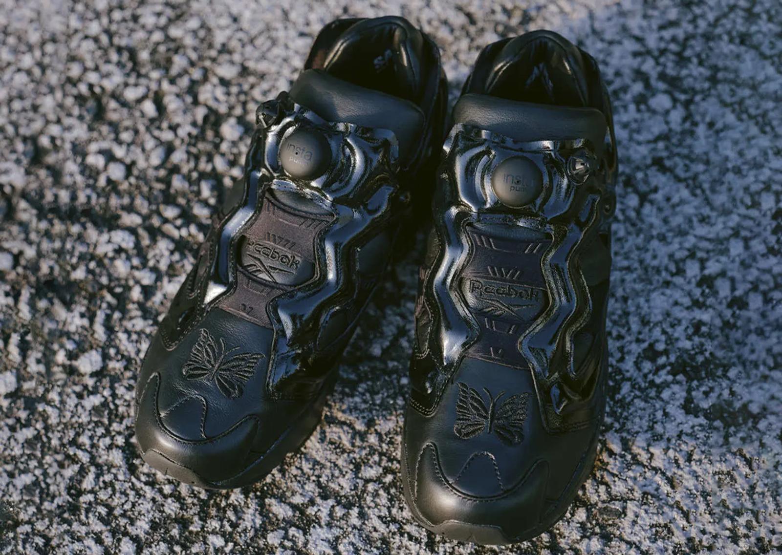 Needles x Reebok Instapump Fury Black Top