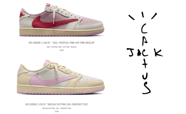 Travis Scott Jordan 1 Low Raffle