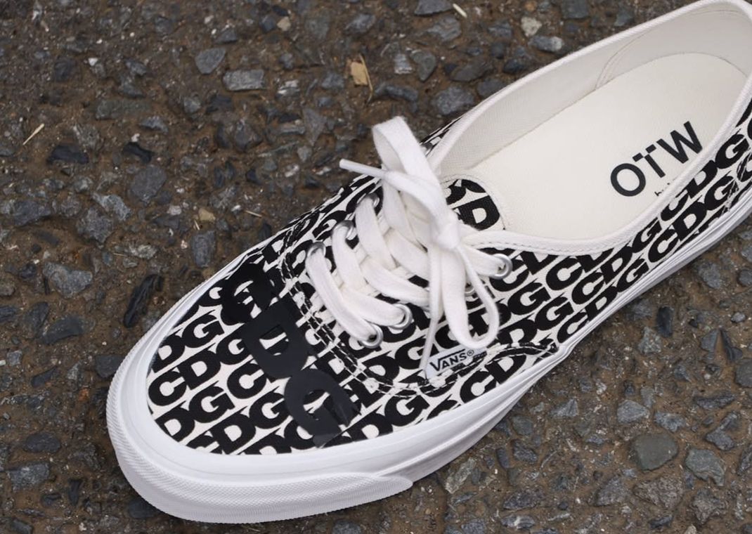 The Comme des Garçons x Vans Authentic Returns June 2025