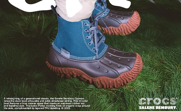 The Salehe Bembury x Crocs Cypress Boot Tetra Releases August 2025