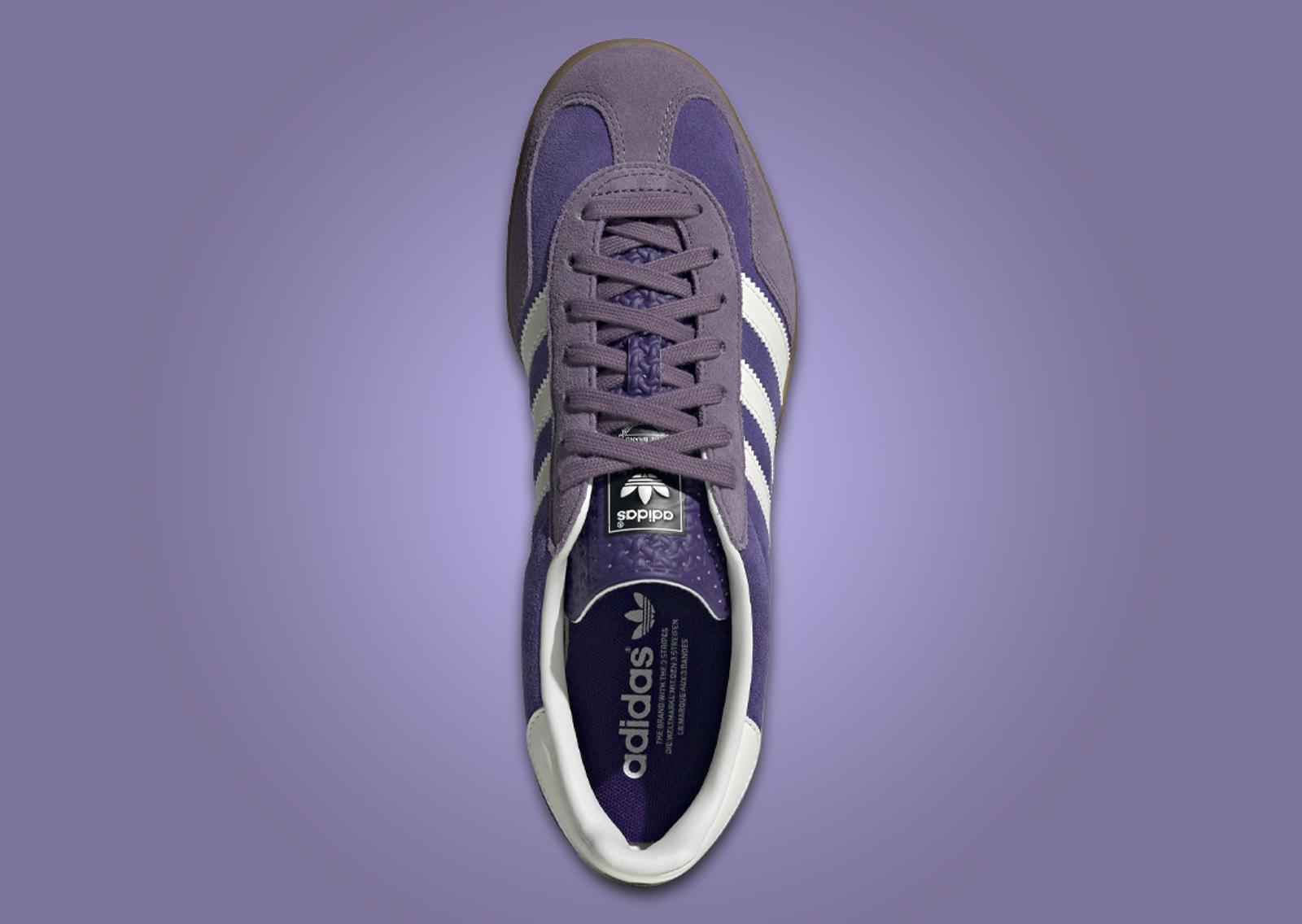 adidas Gazelle Indoor Collegiate Purple Top