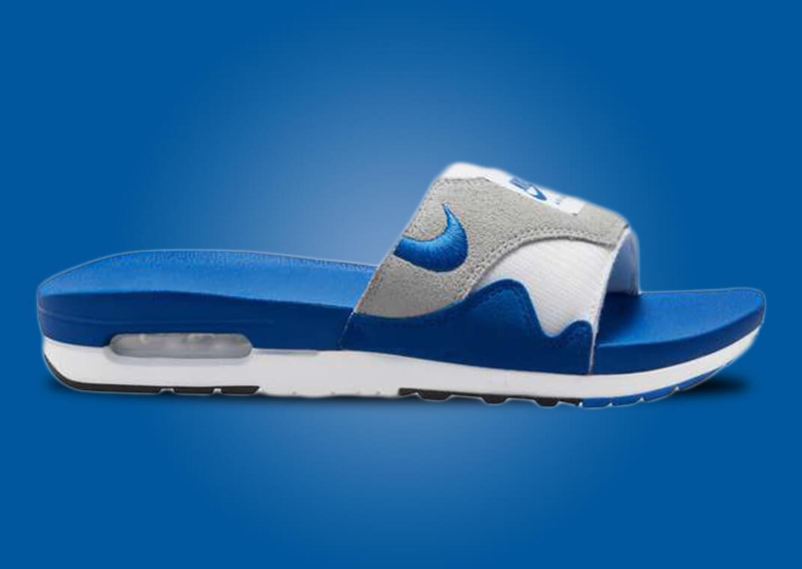 Nike Air Max 1 Slide OG Royal Lateral