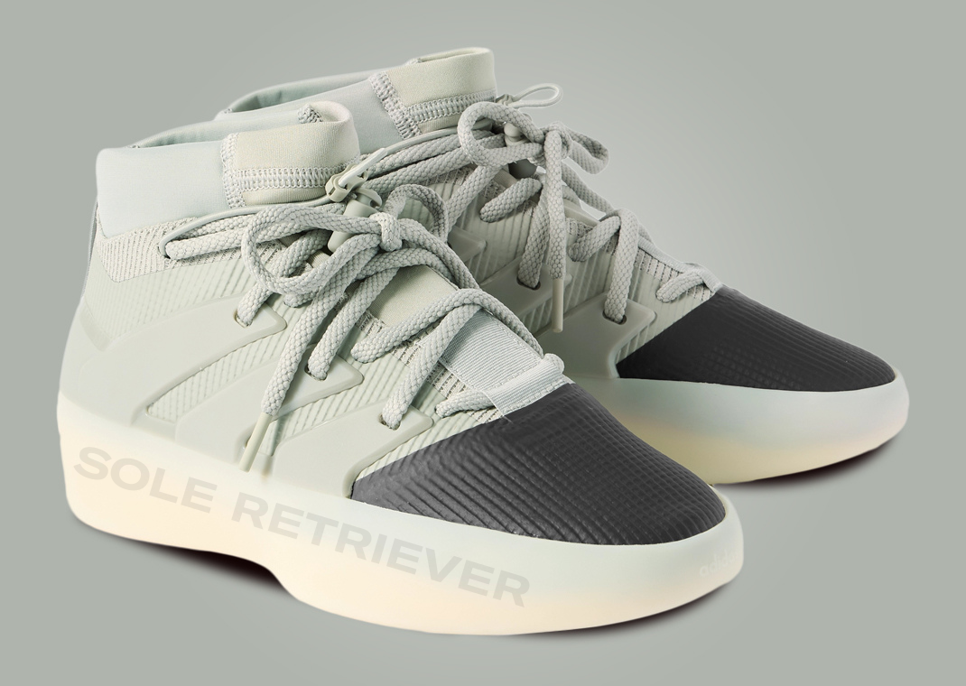The adidas Fear of God Athletics 1 Grey Black Releases August 2024