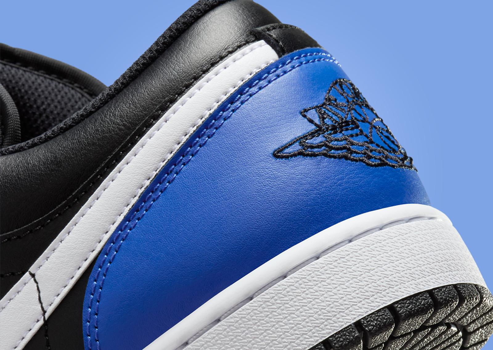 Air Jordan 1 Low Royal Toe Heel