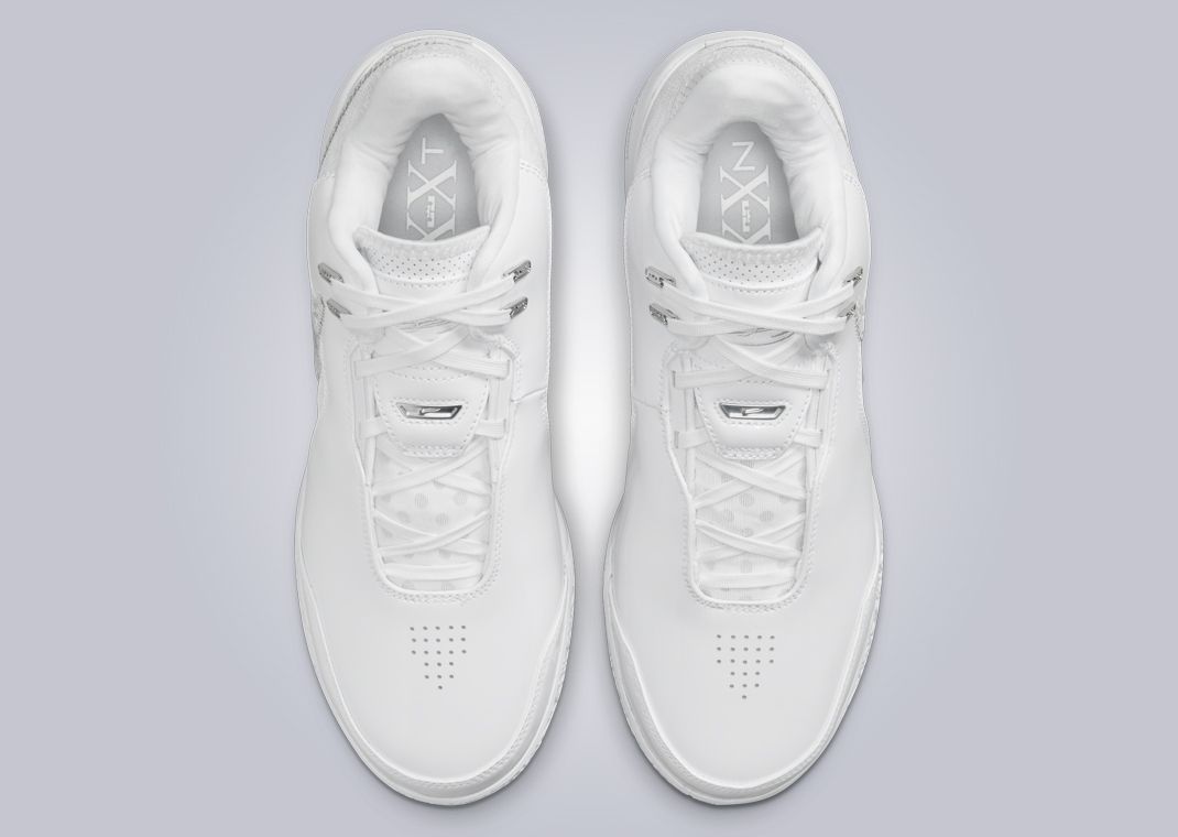 The Nike LeBron NXXT Gen AMPD White Metallic Silver Releases