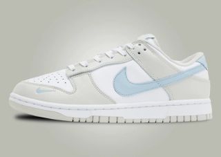 The Women's Nike Dunk Low Light Bone Light Armory Blue Releases Spring 2024