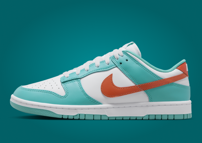 Nike Dunk Low Miami Dolphins Lateral
