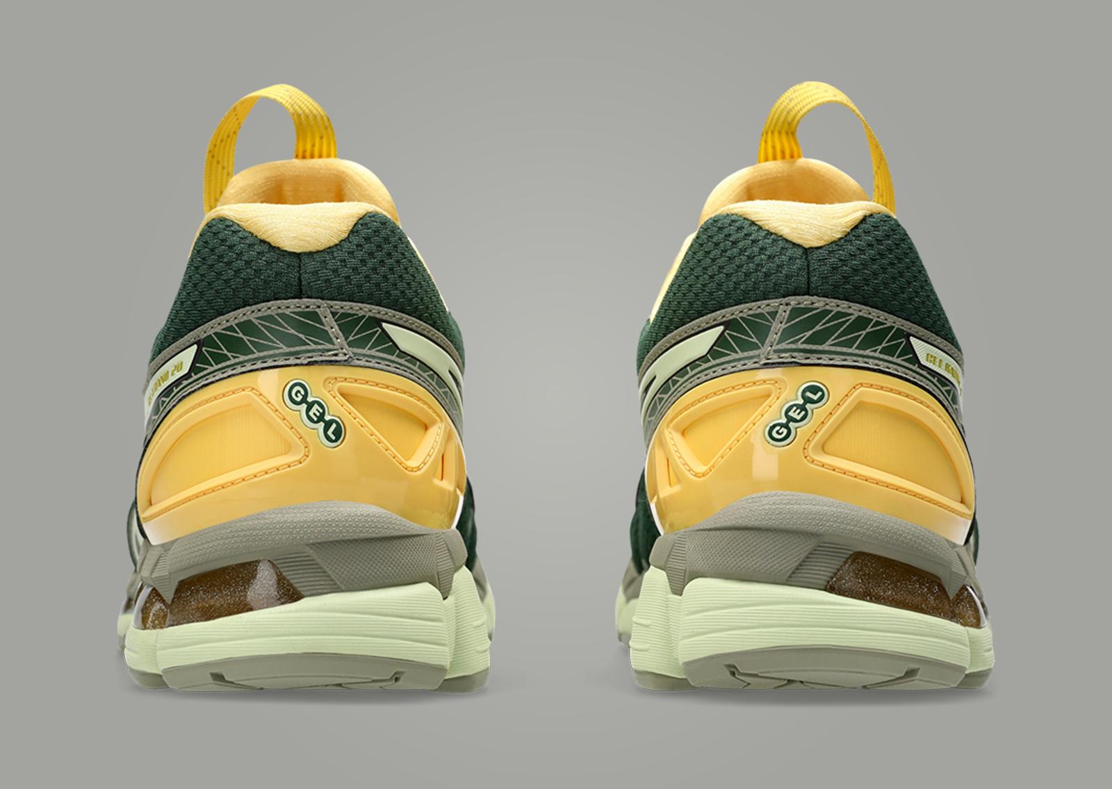 Kiko Kostadinov x Asics UB10-S Gel-Kayano 20 Hunter Green Heel